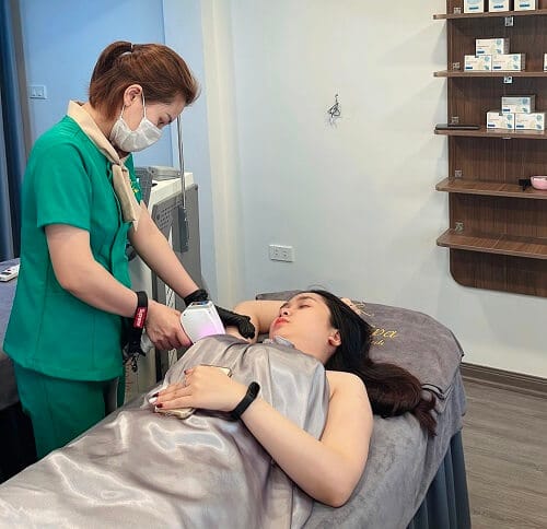 Laser Trị Thâm Nách Với Hiệu Quả Bất Ngờ tại Thẩm Mỹ Mộc Linh Hải Phòng