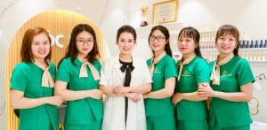 Đào tạo điều trị mụn, nám, tàn nhang, lỗ chân lông to, tại Thẩm Mỹ Mộc Linh Hải Phòng - hình 2