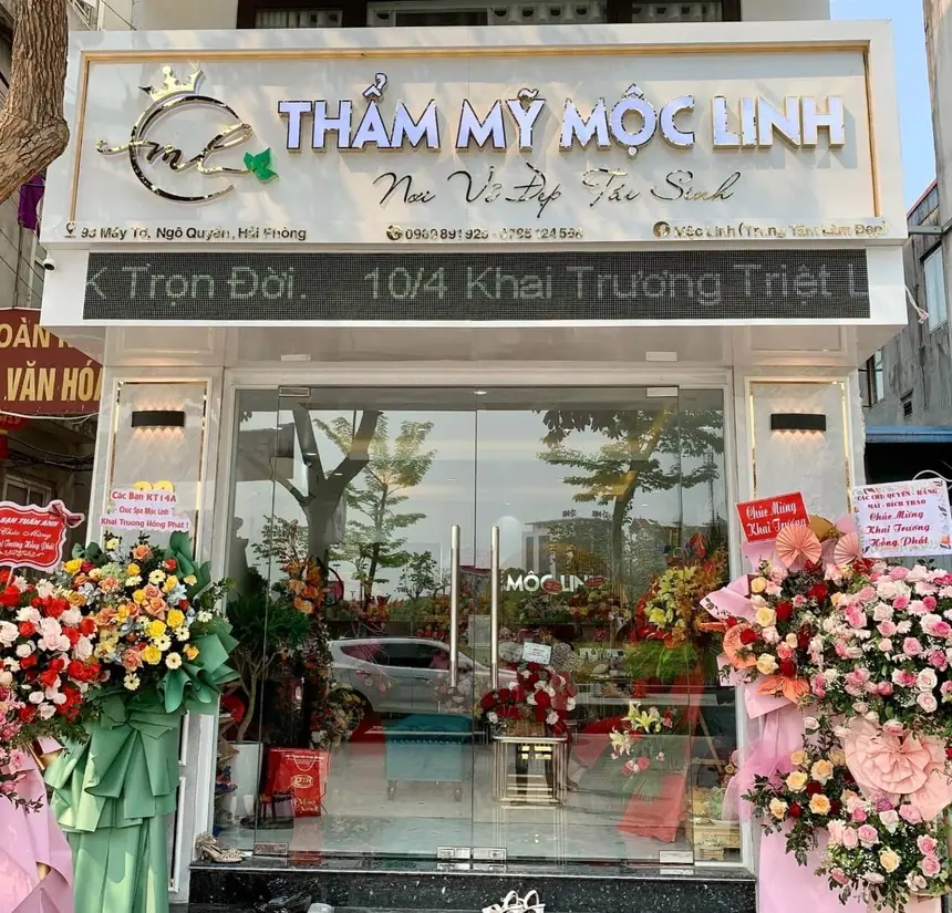 Cơ sở đào tạo điều trị mụn chuẩn y khoa uy tín tại Hải tại Thẩm Mỹ Mộc Linh Hải Phòng - hình 4