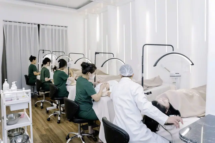 Cơ sở spa uy tín Hải Phòng tại Thẩm Mỹ Mộc Linh - hình 2
