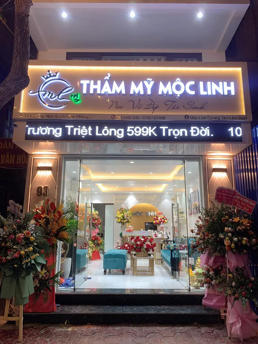 Chuyển giao công nghệ làm đẹp bằng Laser hiện đại tại Thẩm Mỹ Mộc Linh Hải Phòng - hình 1