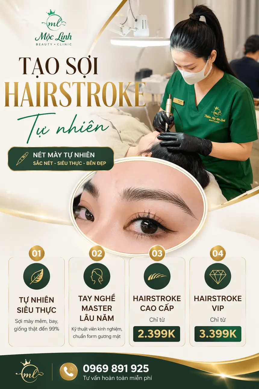 Phun xăm lông mày phun môi chuẩn Hàn Quốc Hải Phòng