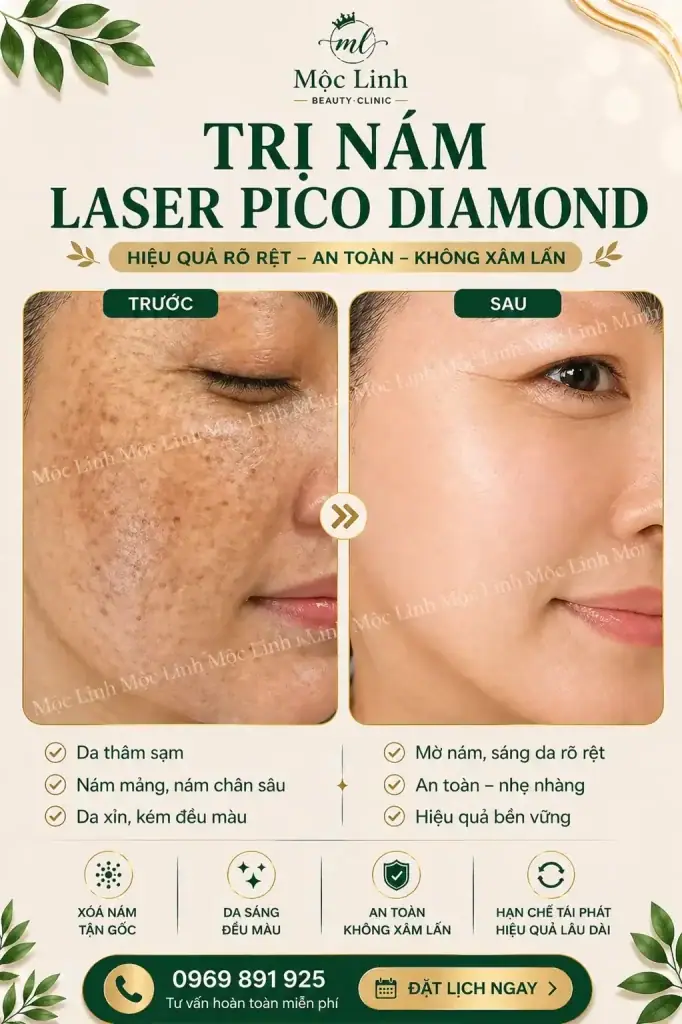 Trị nám/tàn nhang uy tín tại Hải Phòng tại Thẩm Mỹ Mộc Linh - hình 16