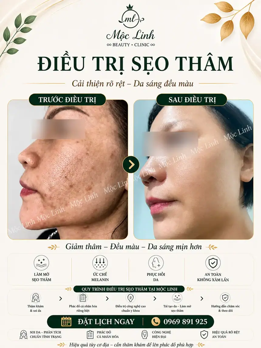 Điều trị sẹo thâm an toàn tại Hải Phòng