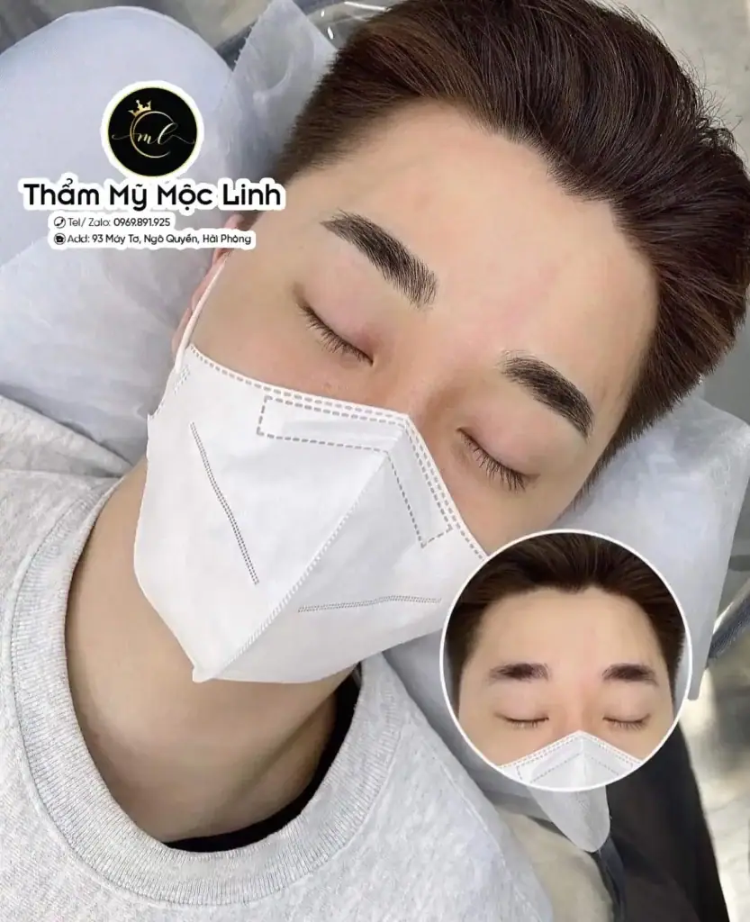 Phun xăm lông mày - phun môi phong thủy Nam Nữ Hải tại Thẩm Mỹ Mộc Linh Hải Phòng - hình 37