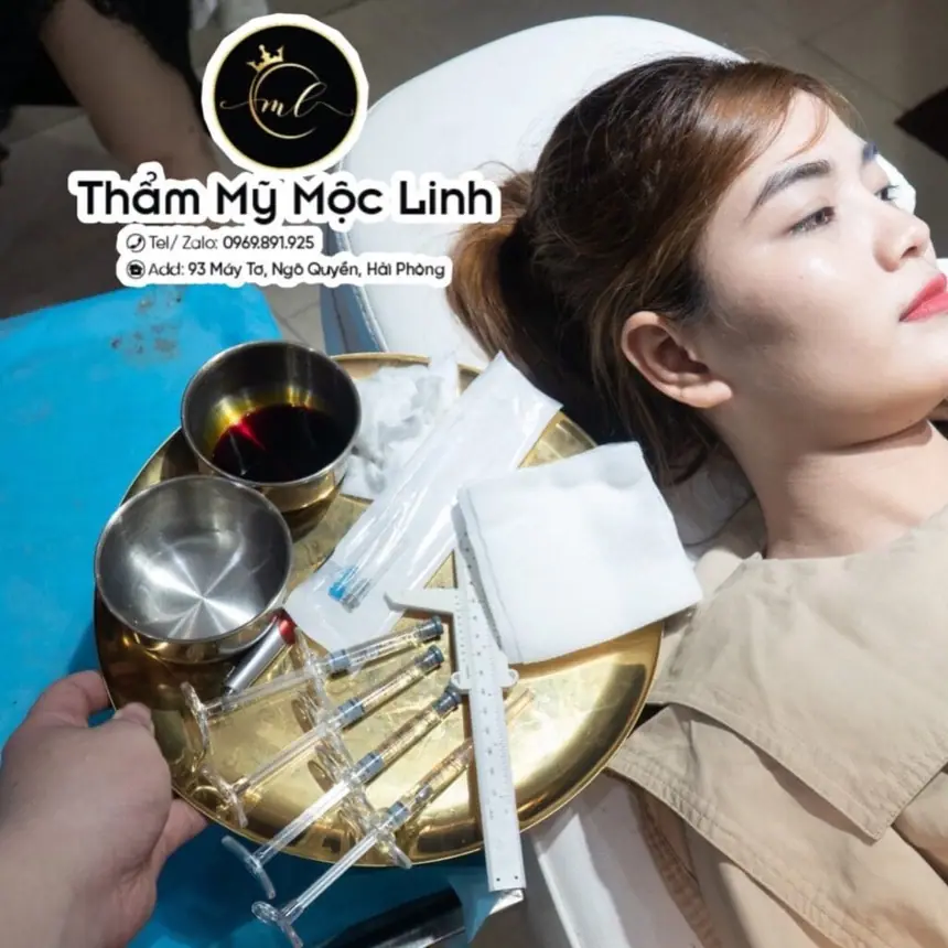 Đào tạo kỹ thuật viên tiêm filler chuyên nghiệp chuẩn tại Thẩm Mỹ Mộc Linh Hải Phòng - hình 1