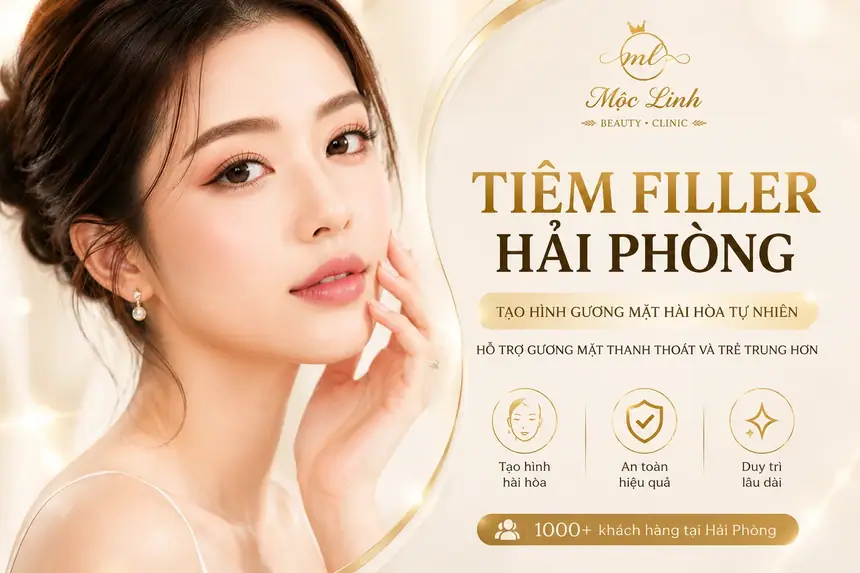 Tiêm filler an toàn tại Thẩm Mỹ Mộc Linh Hải Phòng