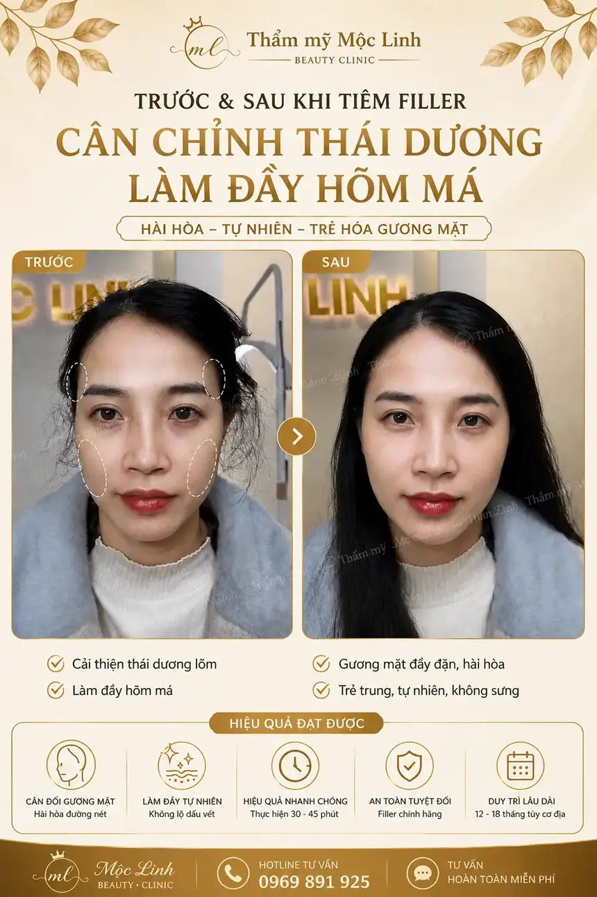 Tiêm filler má baby trẻ trung tại Hải Phòng