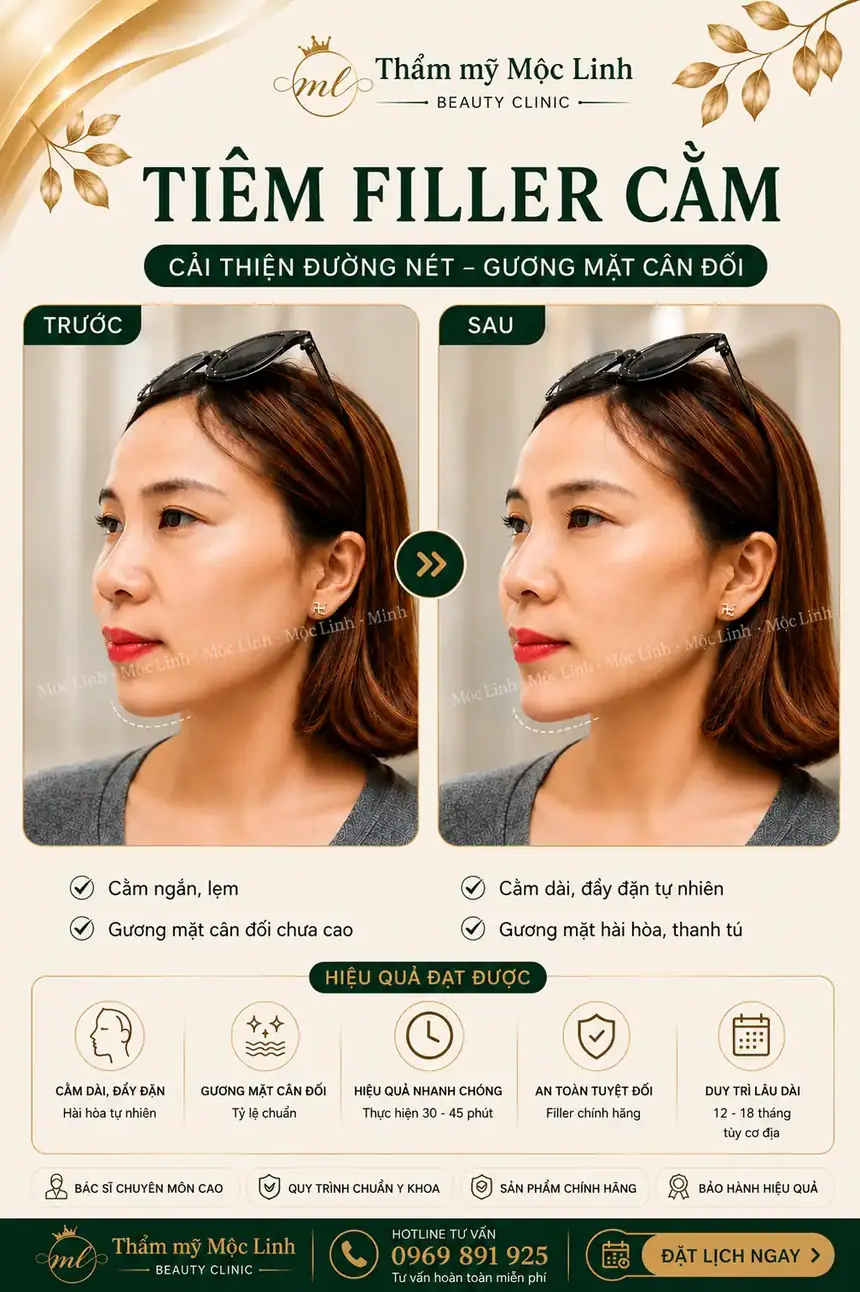 Tiêm filler môi căng mọng tại Thẩm Mỹ Mộc Linh Hải Phòng