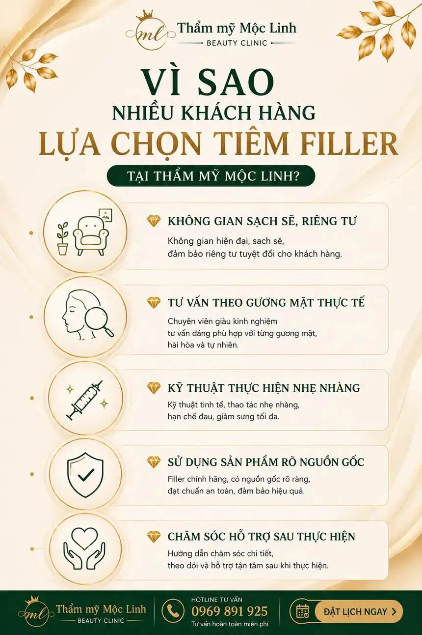 Tư vấn tiêm filler cùng chuyên viên tại Mộc Linh Hải Phòng