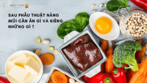 Sau phẫu thuật nâng mũi cần ăn gì và kiêng những gì ? tại Thẩm Mỹ Mộc Linh Hải Phòng - hình 1
