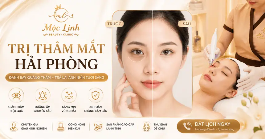 Trị Thâm Mắt