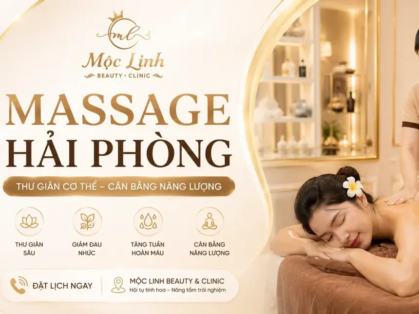 Massage Dưỡng Sinh Trị Liệu Hải Phòng tại Thẩm Mỹ Mộc Linh - hình 4