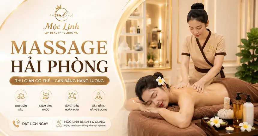 Massage Dưỡng Sinh Trị Liệu Hải Phòng tại Thẩm Mỹ Mộc Linh - hình 1