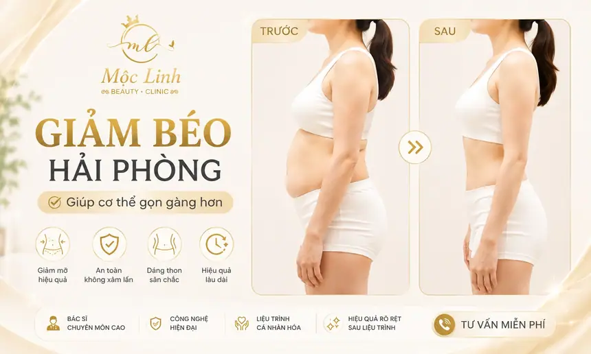 Giảm Béo An Toàn Hải Phòng tại Thẩm Mỹ Mộc Linh - hình 1