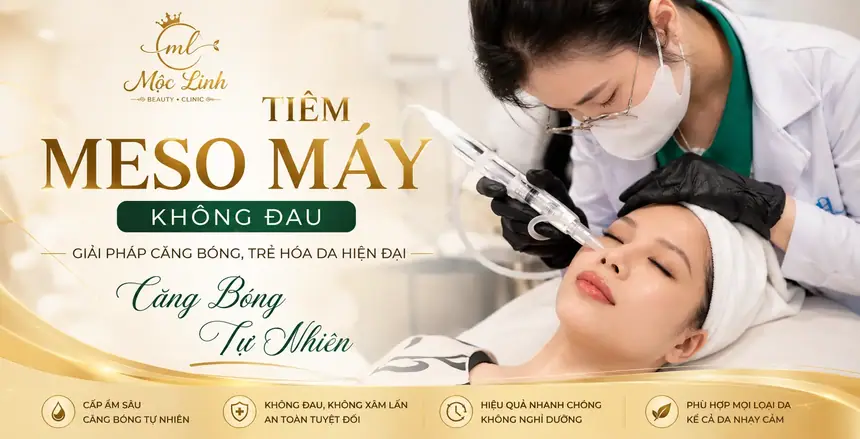 Tiêm meso trẻ hóa da tại Thẩm Mỹ Mộc Linh Hải Phòng