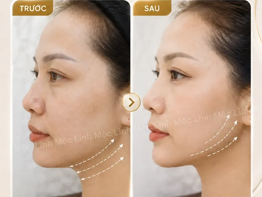 Nâng cơ táo (Căng chỉ) uy tín tại Hải Phòng tại Thẩm Mỹ Mộc Linh - hình 1