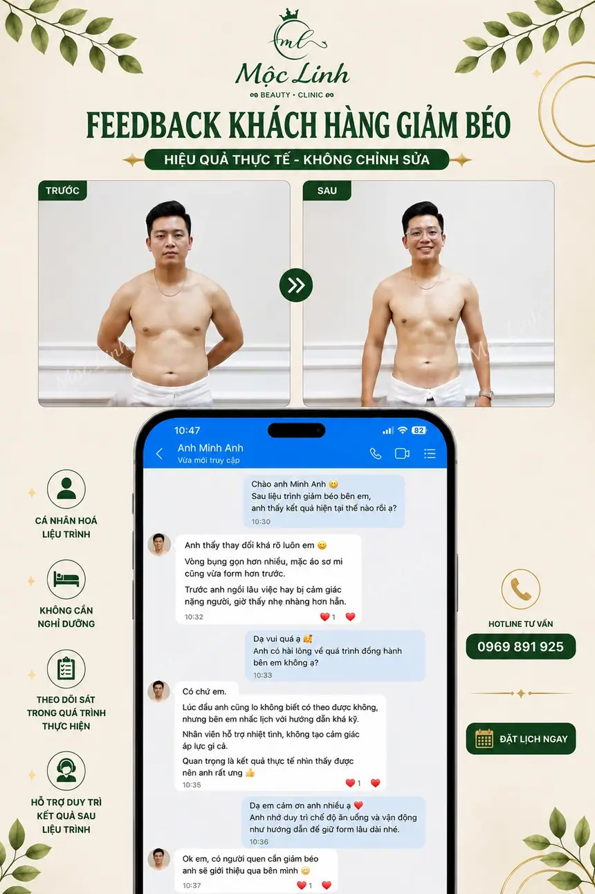 Giảm Béo An Toàn Hải Phòng tại Thẩm Mỹ Mộc Linh - hình 7