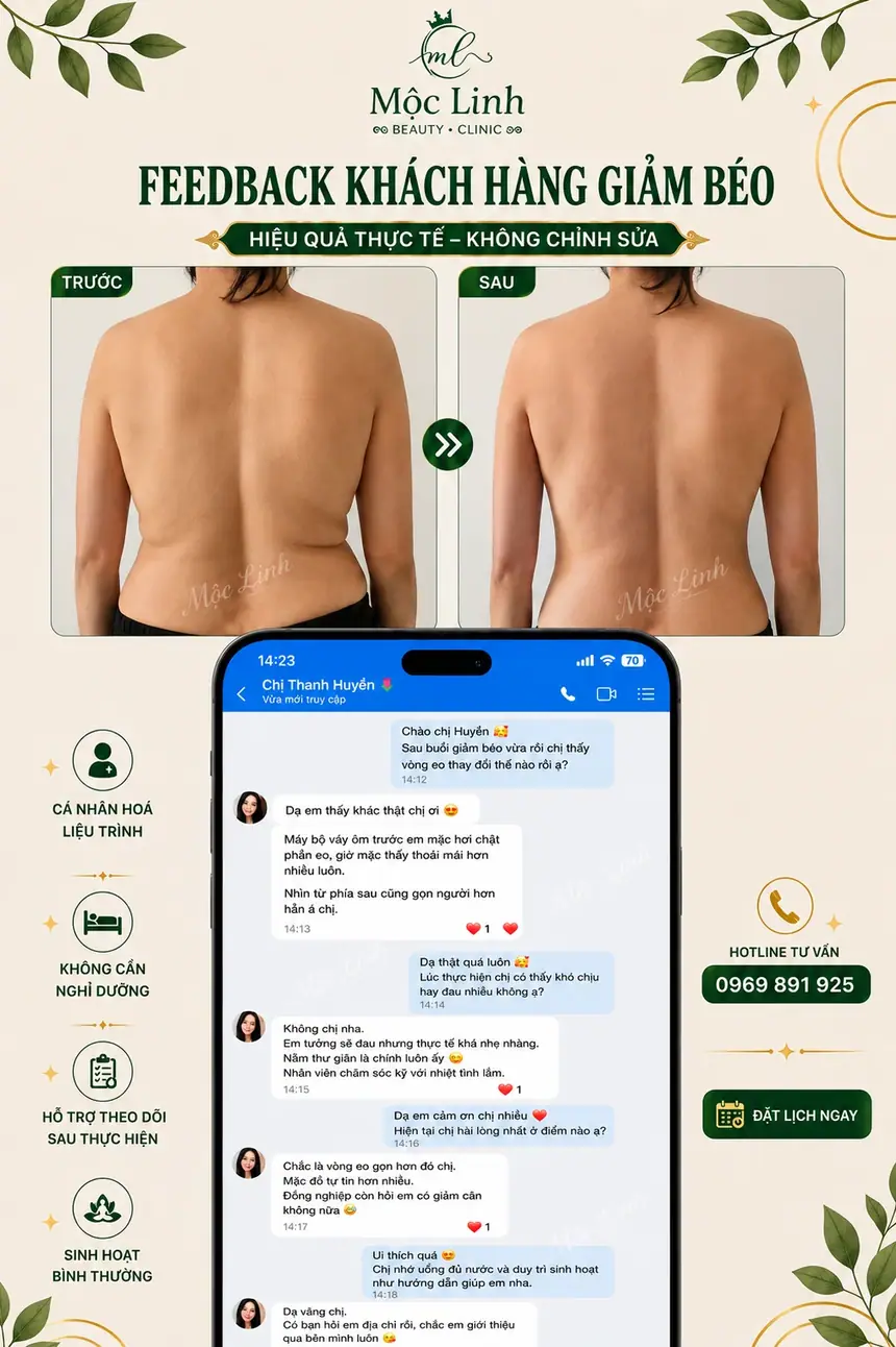 Giảm Béo An Toàn Hải Phòng tại Thẩm Mỹ Mộc Linh - hình 6