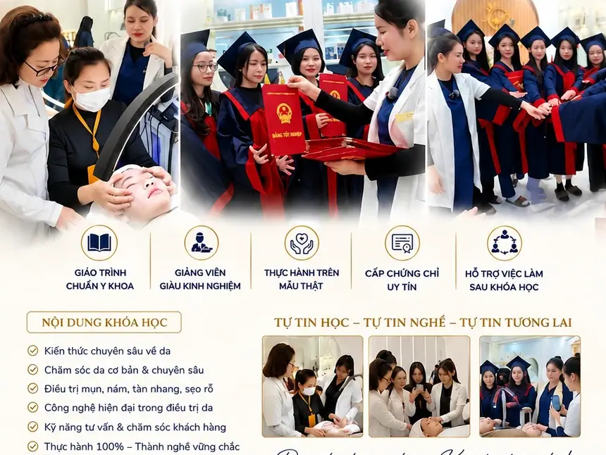 Đào Tạo Nghề Làm Đẹp Uy Tín Tại Hải Phòng tại Thẩm Mỹ Mộc Linh - hình 2