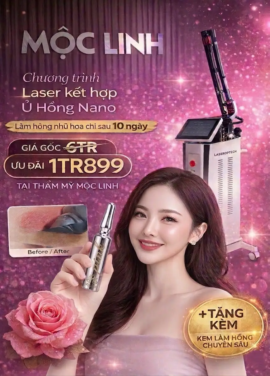 Làm hồng nhũ hoa - vùng kín tại Hải Phòng tại Thẩm Mỹ Mộc Linh - hình 7
