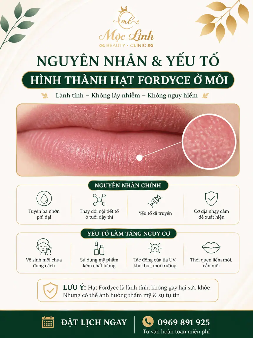 Xoá hạt Fordyce Hải Phòng tại Thẩm Mỹ Mộc Linh - hình 2