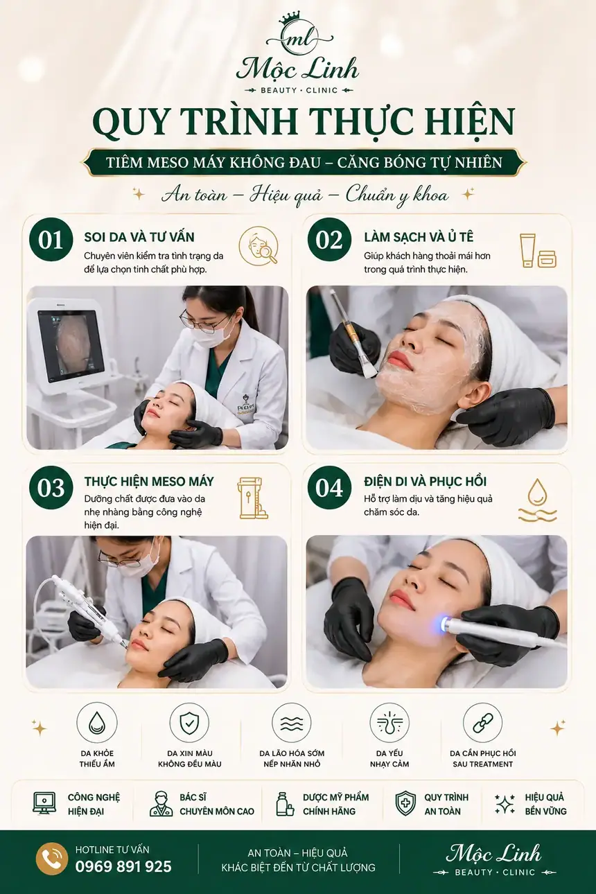 Khách hàng tiêm meso trẻ hóa da tại Hải Phòng