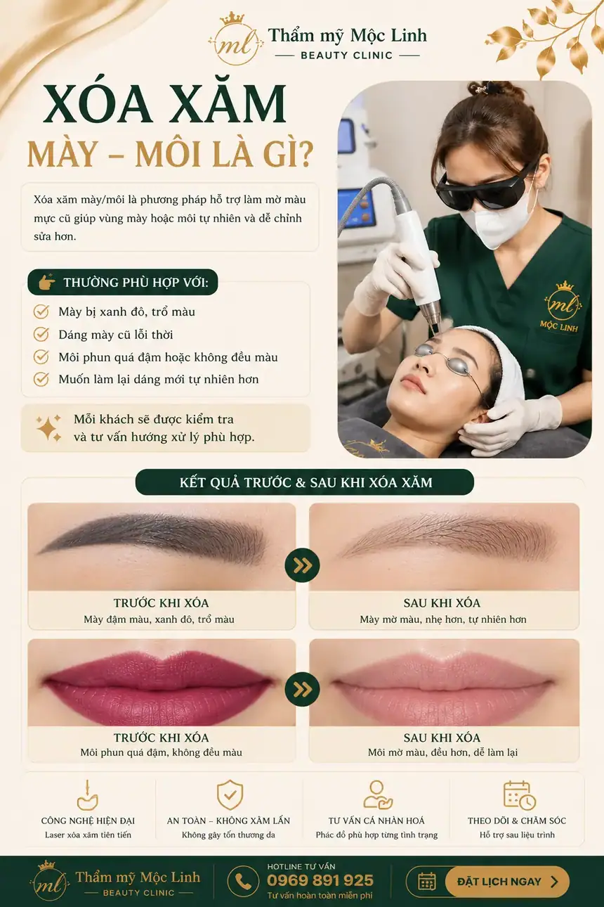 Phẩy sợi lông mày Hàn Quốc tự nhiên như thật ở Hải Phòng