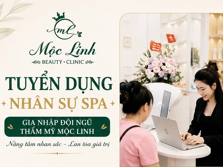 Tuyển dụng Spa Hải Phòng tại Thẩm Mỹ Mộc Linh - hình 2