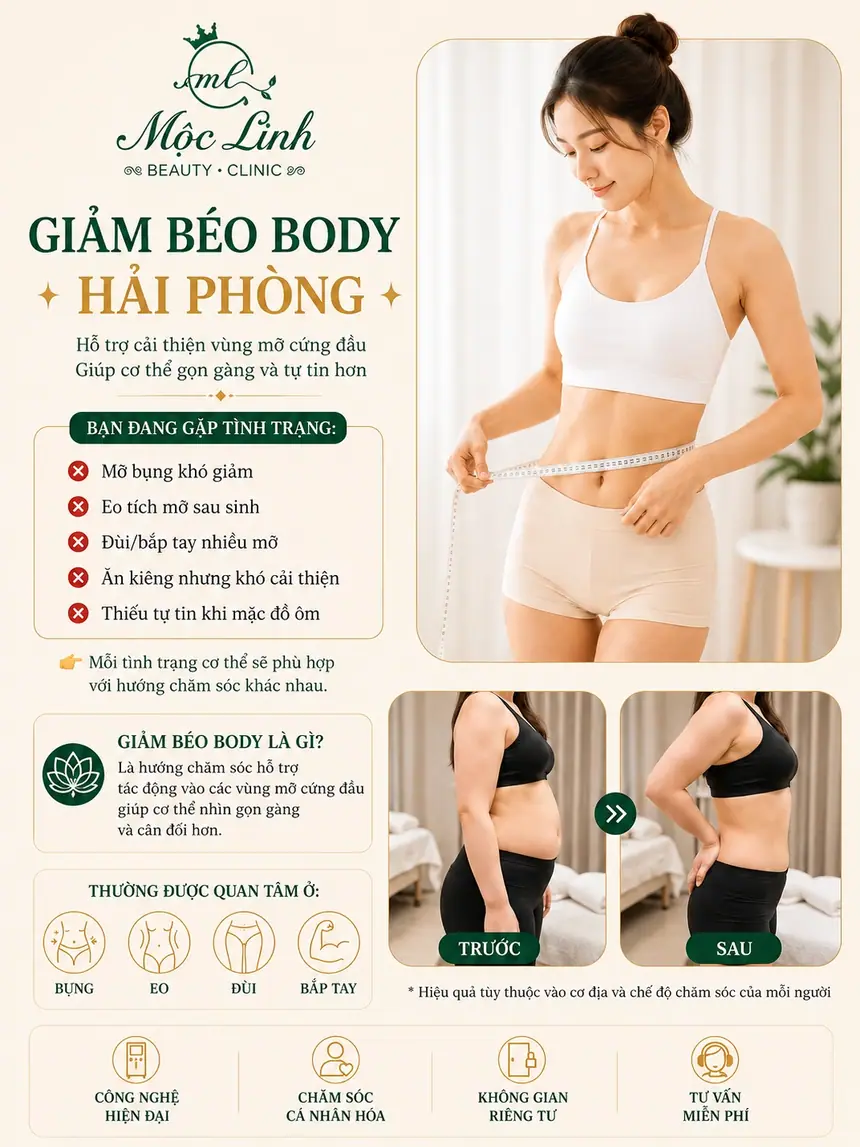 Giảm Béo An Toàn Hải Phòng tại Thẩm Mỹ Mộc Linh - hình 2