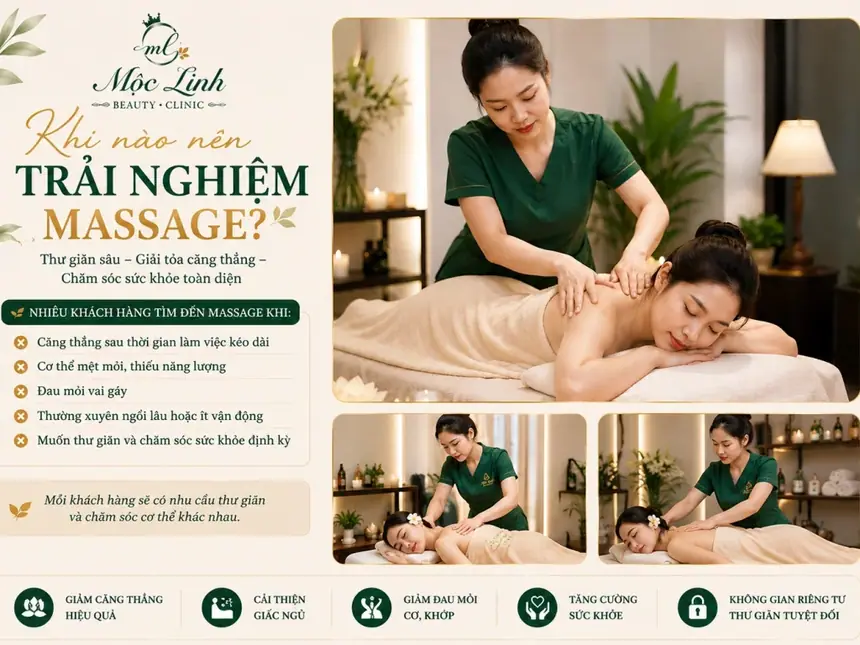 Massage Dưỡng Sinh Trị Liệu Hải Phòng tại Thẩm Mỹ Mộc Linh - hình 1
