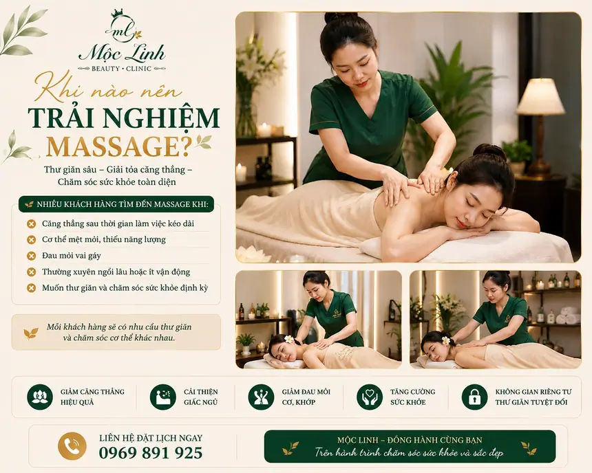 Massage Dưỡng Sinh Trị Liệu Hải Phòng tại Thẩm Mỹ Mộc Linh - hình 2