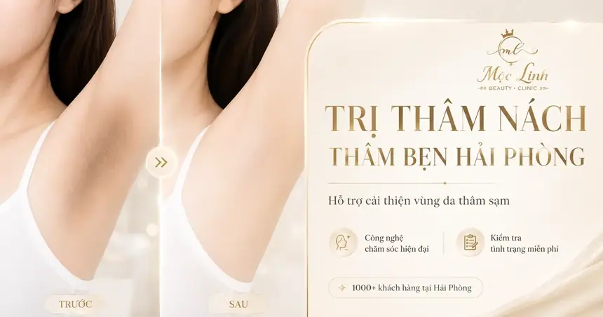 Trị Thâm Nách
