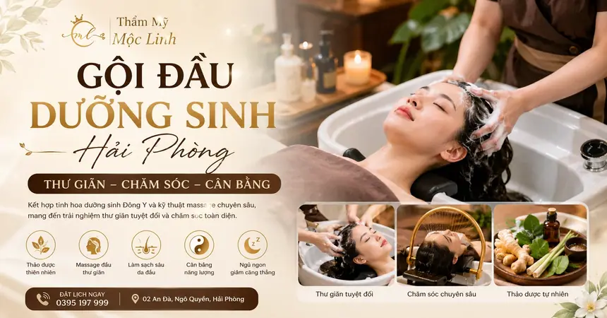 Gội đầu dưỡng sinh