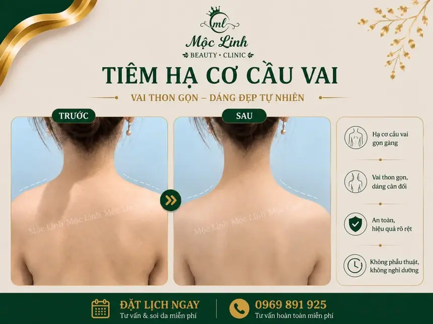 Tiêm Hạ Cơ Cầu Vai Hải Phòng tại Thẩm Mỹ Mộc Linh - hình 5