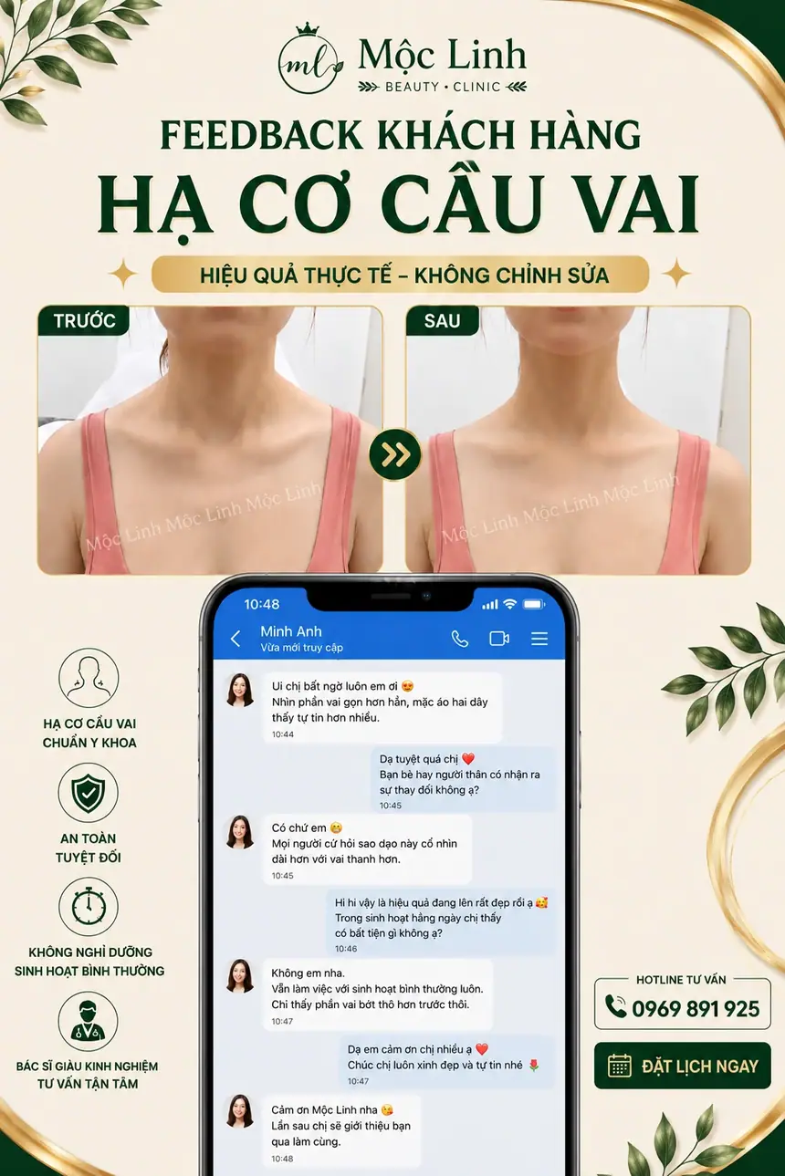 Tiêm Hạ Cơ Cầu Vai Hải Phòng tại Thẩm Mỹ Mộc Linh - hình 6