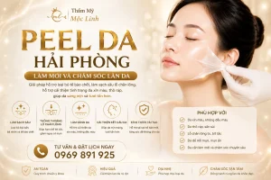 Peel Da Hải Phòng – Làn Da Cần Được Làm Mới Và Chăm Sóc Chuyên Sâu