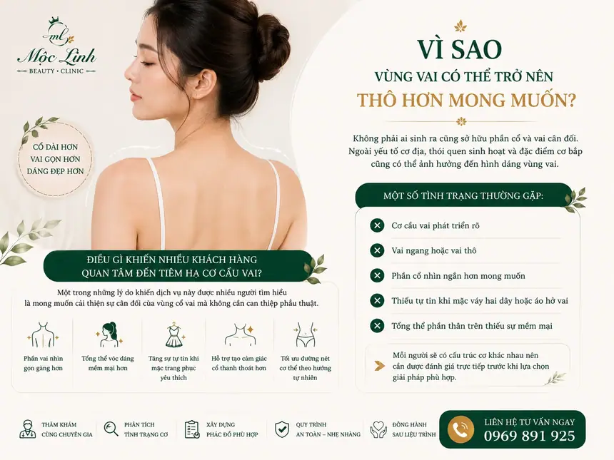 Tiêm Hạ Cơ Cầu Vai Hải Phòng tại Thẩm Mỹ Mộc Linh - hình 2