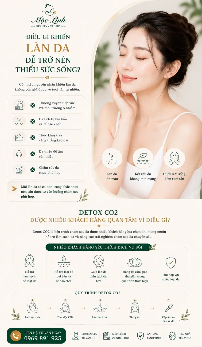 Quy trình detox da co2 chuẩn y khoa tại Hải Phòng